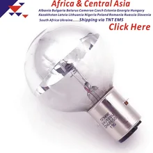 DN-60650 00935156 24V 100W BA20d серебро верхнюю чашу накаливания светильник лампочка 24V100W Управление Театр номер Хирургическая Лампа подсветки Убирающие тени