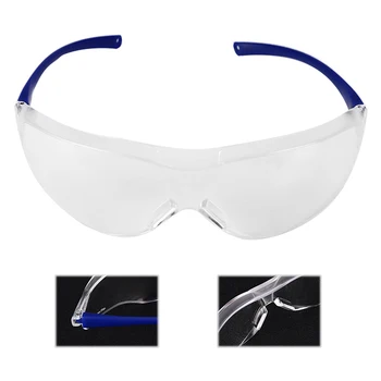 

Safety Glasses Work Goggles Anti-dust Resistant Transparent Eyewear Splash Protective Glasses Anti Fog Anti-wind Glasses