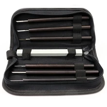 8 шт./компл. древесины инструмент для резьбы, нож набор высокого Скорость Сталь миниатюрный резьбы по дереву с фиолетовый сандалового дерева ручка для энтузиастов вырезания