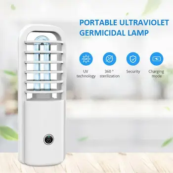 

New UV Light LED Portable Handheld Kill Dust Mite Bulb Disinfection Lamp UVC Sterilizer Mobile Quartz Lamp For Bedroom Deodorize