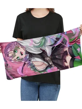 

Anime Demon Slayer: Kimetsu No Yaiba Naruto My Hero Academia Cartoon Props Figure Doll Cos Cotton Bath Towel Toy Gift