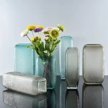 

Color Glass Vase Color Modern Fashion Flower Arrangement Flower Creative Simple Home Decoration