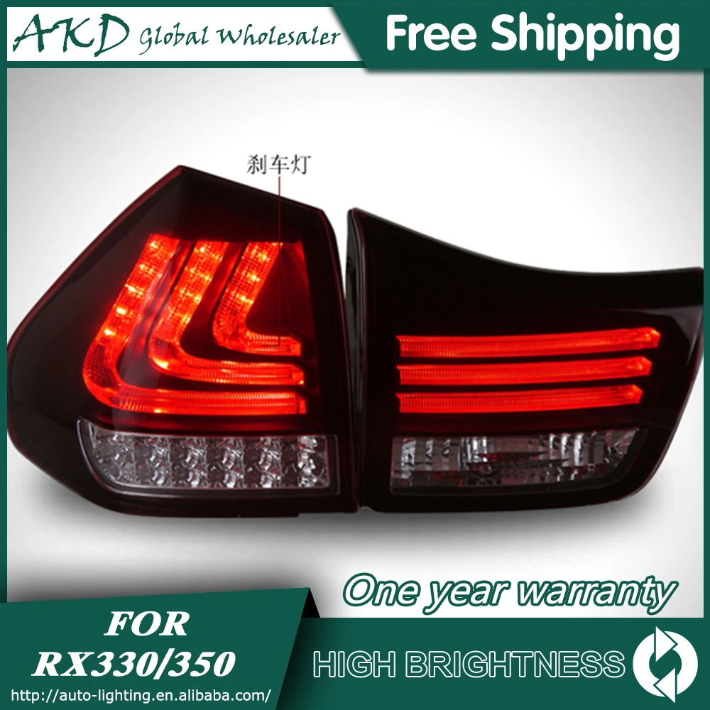

Tail Lamp For Lexus RX350 2004-2009 RX330 Tail Lights Led Fog Lights DRL Daytime Running Lights Tuning Car Accessories