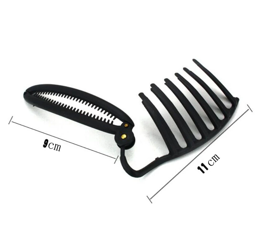 Useful Ponytail Inserts Hair Clip Bun Maker Bouffant Volume Hair Comb