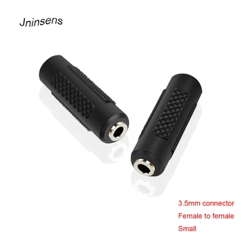 

New 3.5 mm Female to 3.5mm Female Jack Stereo Connector Coupler Adapter Audio Cable Extension for MP3 DVD Headphone Car AUX