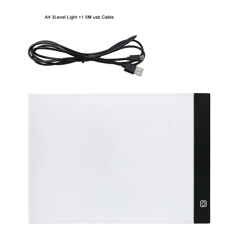 LED 5D Diamond Tracing Light Box Light Board Copy Drawing Pad A4 USB Painting US LED 5D Diamond Tracing Light Box Light Board Copy Drawing Pad A4 USB Painting US