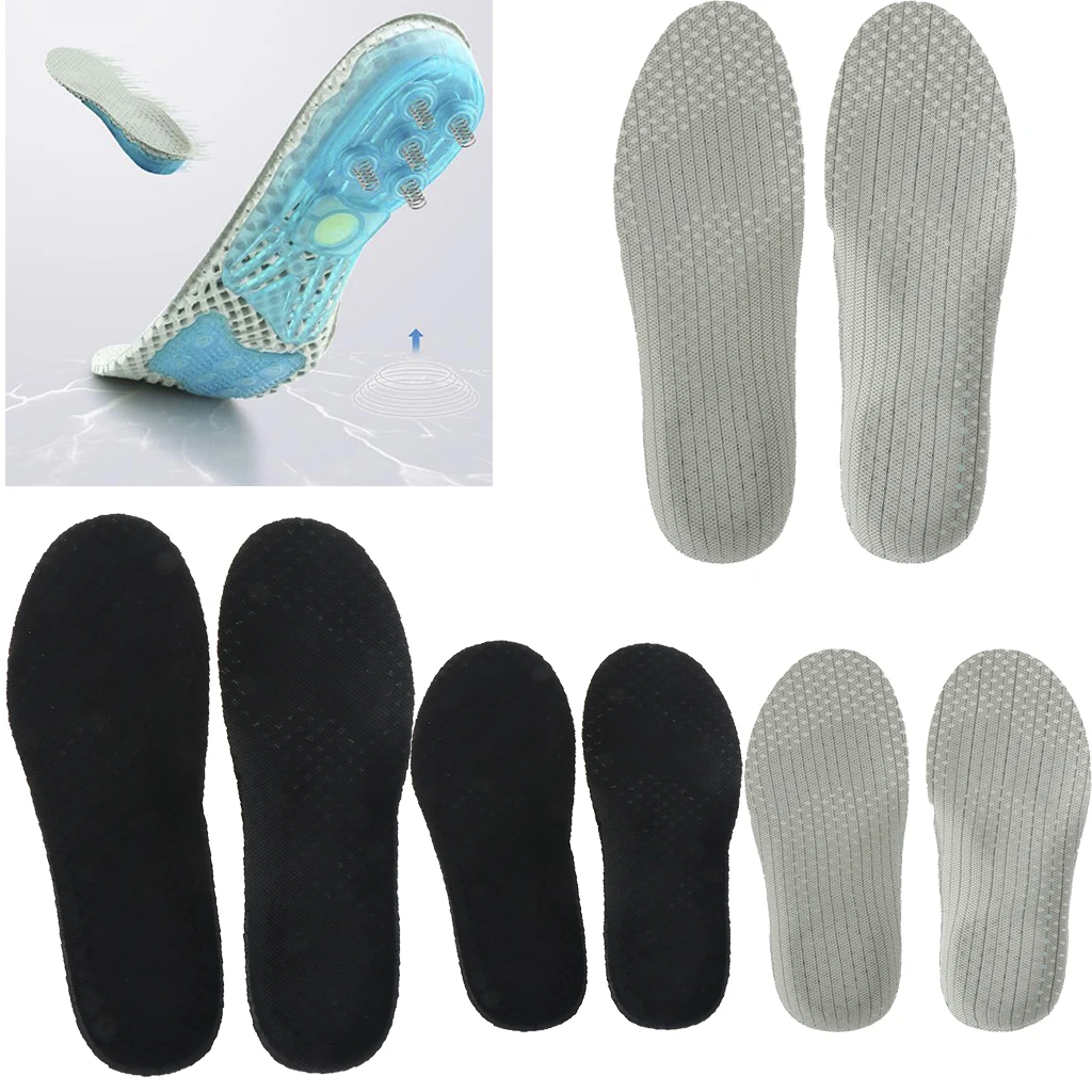 1 Pair Anti Deodorant Orthotic Sports Running Shoes Cushion Insoles Arch Support