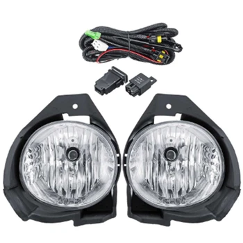 

Car Front Bumper Lamp Kit Harness Bulb Switch Accessories for Toyota Hilux 2008-2011