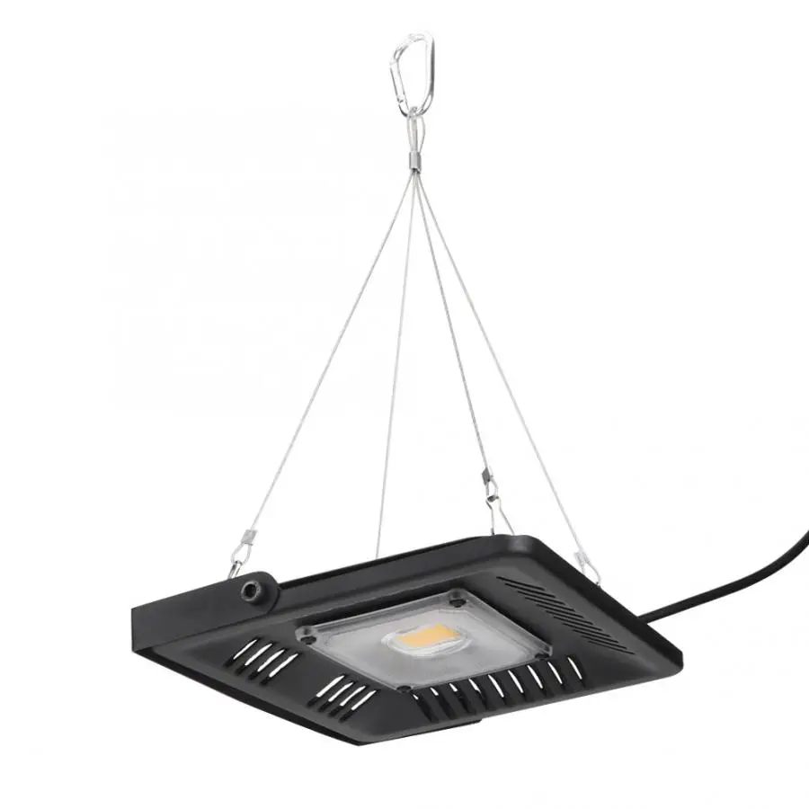 Лампа для выращивания растений AC110V/220 V 50W Крытый светодиодный свет для выращивания растений полный спектр Точечный светильник освещение для теплиц