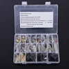 Professional Salon Scissor Accessories 180 sets Screws with bumpers silencer Finger rest Screw keys Hair scissor Repair tools 1