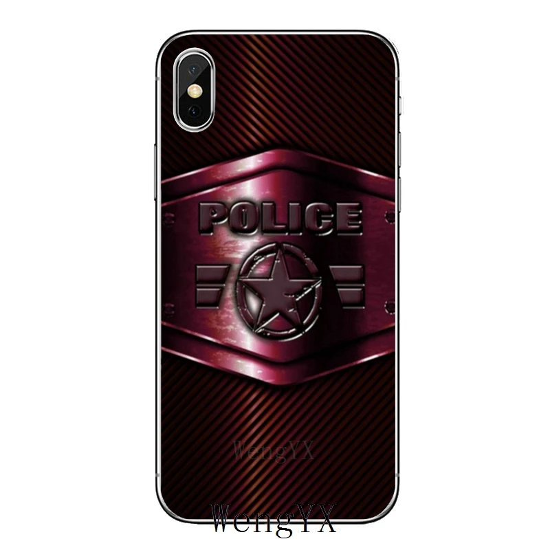 Полиции символ Мягкий силиконовый чехол для samsung Galaxy J8 J7 J5 Prime pro J3 A3 A5 A7 - Цвет: Police-Symbol-C-06