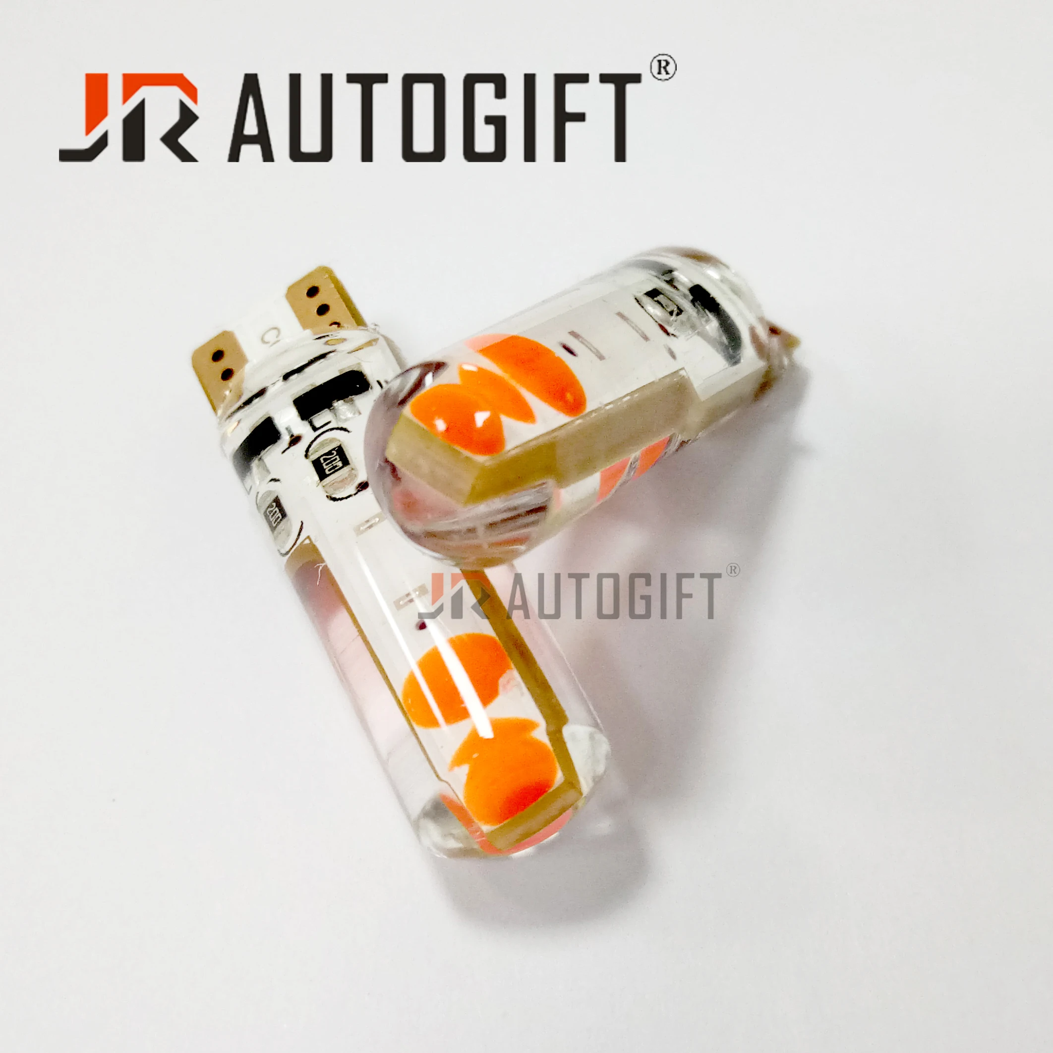 50 шт. Led W5W T10 стробоскоп мигающий, RGB габаритный свет универсальный автомобиль COB 8SMD кремниевые лампы Красный Синий световой индикатор автомобиля
