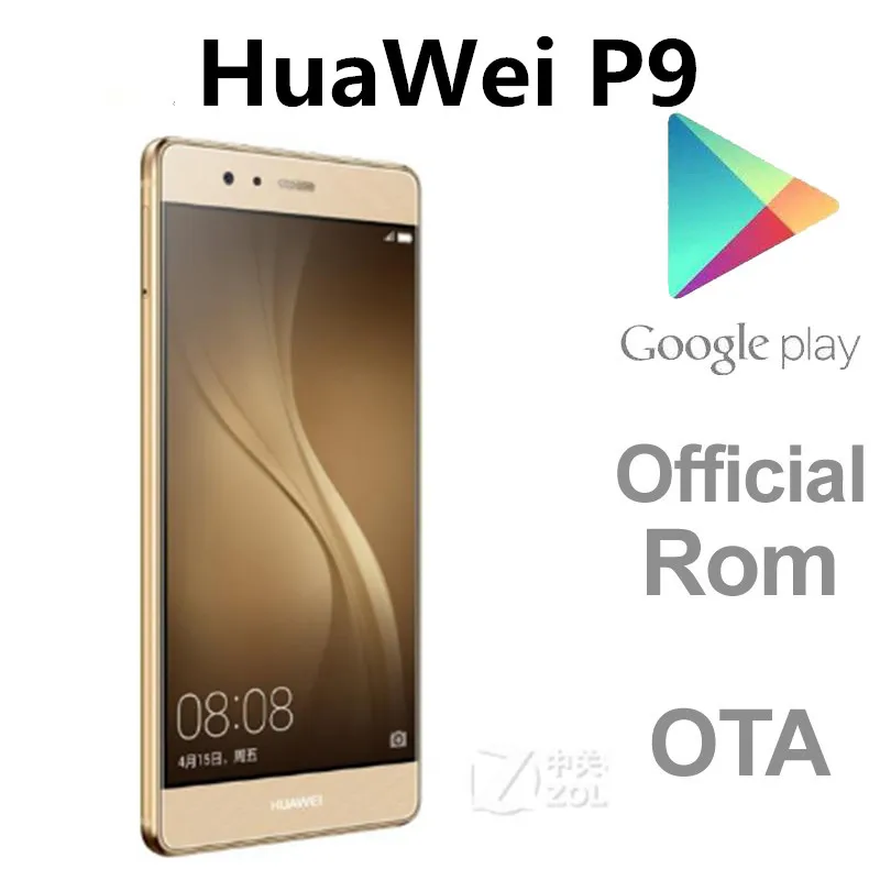 DHL быстрая доставка HuaWei P9 4G LTE телефон 5 2 МП 3 камеры отпечаток пальца 4 Гб ОЗУ 64 ПЗУ