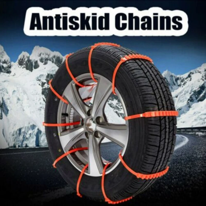 10Pcs Car Tire Anti skid Ties Snow Chains Car Tire Wheel Anti Slip