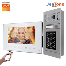 

Jeatone Intercom With Camera And Coder For Front Door Gate Home Video Intercom System 960P WiFi Wireless Entrance Access Control