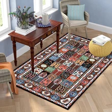 Ретро нескользящий ковер, для гостиной, в марокканском стиле, для спальни, для дома, диван, тапет, классический журнальный столик, напольный коврик, для бара, ковер и ковер