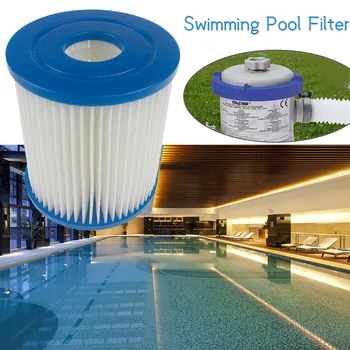 

Universal Paper Core Swimming Pool Filter Professional Easy Install Cylindrical Anti Dirt Cleaning Tool Reusable For Bestway I
