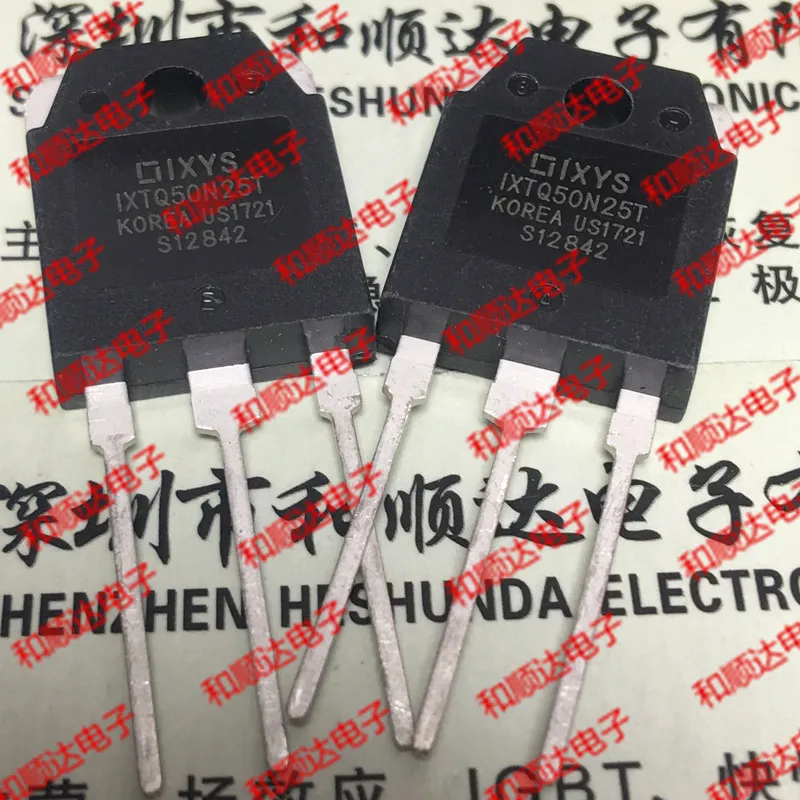 2 шт./IXTQ50N25T TO-3P 250V 50A TO3P