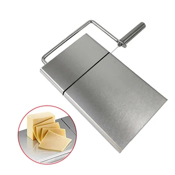 

High Quality Stainless Steel Cheese Butter Bread Slicer Tools Easy to Clean Cutting Table Board Kitchen Supplies Kitchen Tools