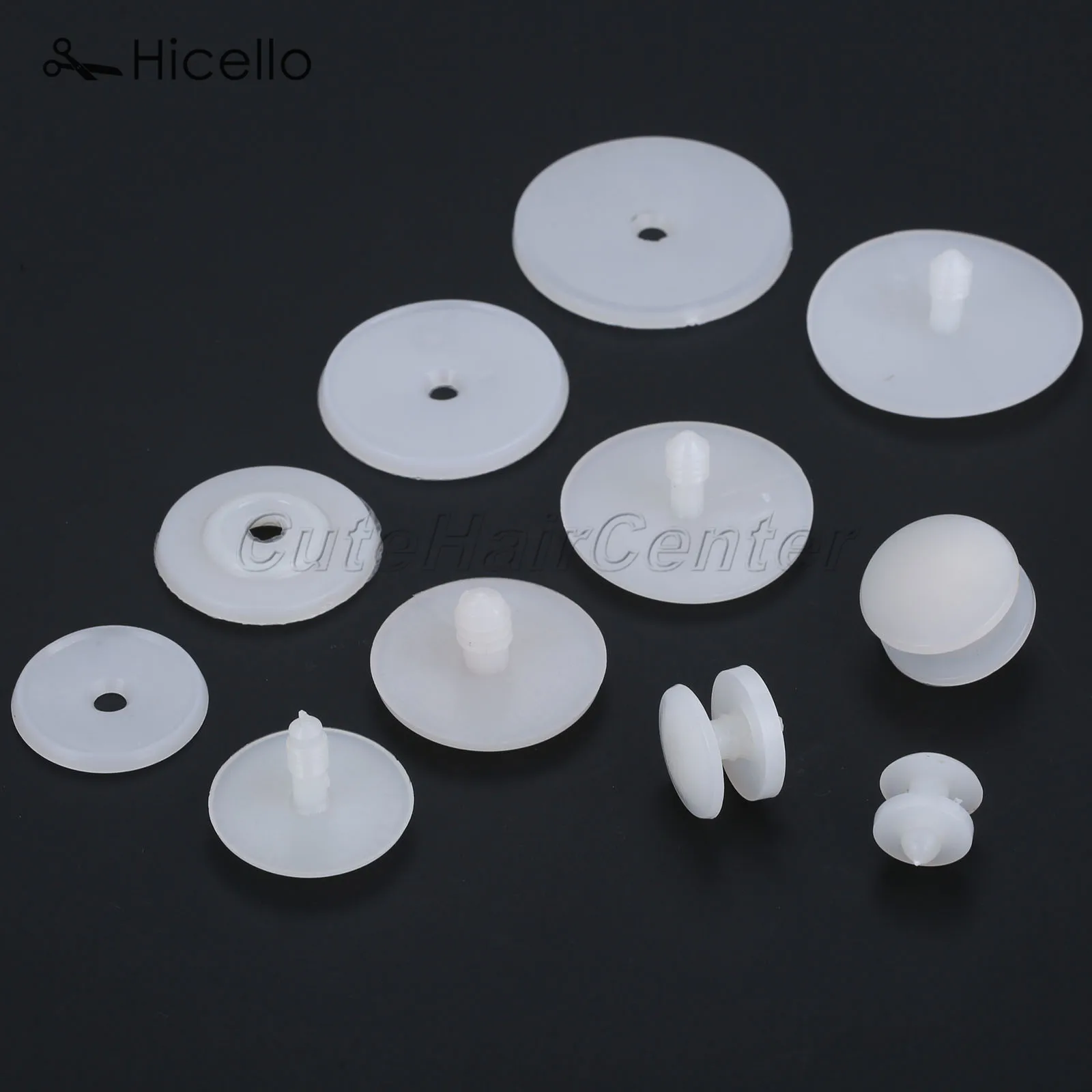 20/10sets Doll Joints + Washers Plastic safety joint neck/leg rotate Plush Toy Pet Teddy Bear 15/20/25/30/35/40/45mm DIY Crafts