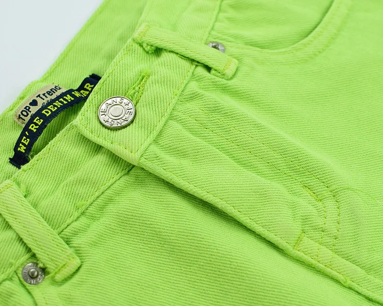 Sexy Casual Summer Green Long Pockets Jeans Shorts Women Fashion Low Waist Tassel Ripped Denim Shorts New Solid Color Hot Short (35)
