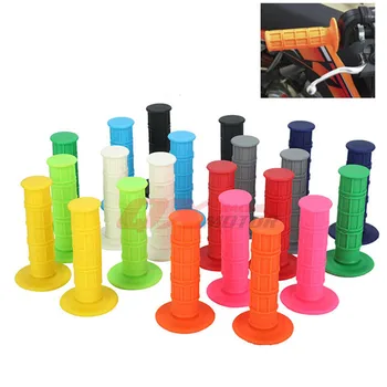 

7/8" 22mm soft rubber motorcycle handlebar Grip For CRF YZF WRF KXF KLX KTM RMZ pit dirt bike handle bar racing motocross grip