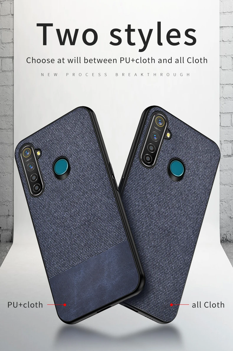 Funda тканевый чехол для Oppo Realme X2 Pro Realme 5 Pro Reno 2Z Ace A9 A5 F11 Pro Shell Coque чехол для телефона Copa