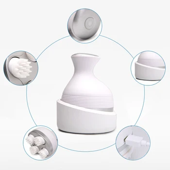 

Powerful Cat Grooming Portable Scalp Neck Health Care Home Electric Adjustable Speed Pet Massager Relaxation Stress Relieving