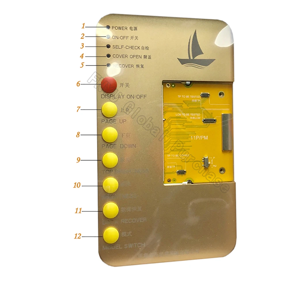  DL-100 Intelligent Multifunctional Test Board for iPhone 11 PRO MAX Screen Flip Display Touch Scree