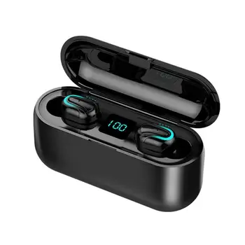 

HD Call Headphones With Power Bank For Sport Running Music Headset Q32 Tws Wireless Bluetooth Earbuds 5D HIFI Stereo Earphones