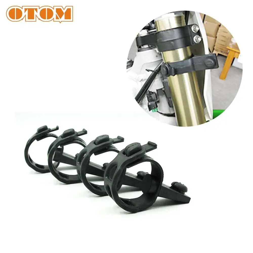 OTOM 2 шт. мотоциклетная маска на фару резиновые фиксирующие кронштейны полосы Мотокросс аксессуары для KTM XCW