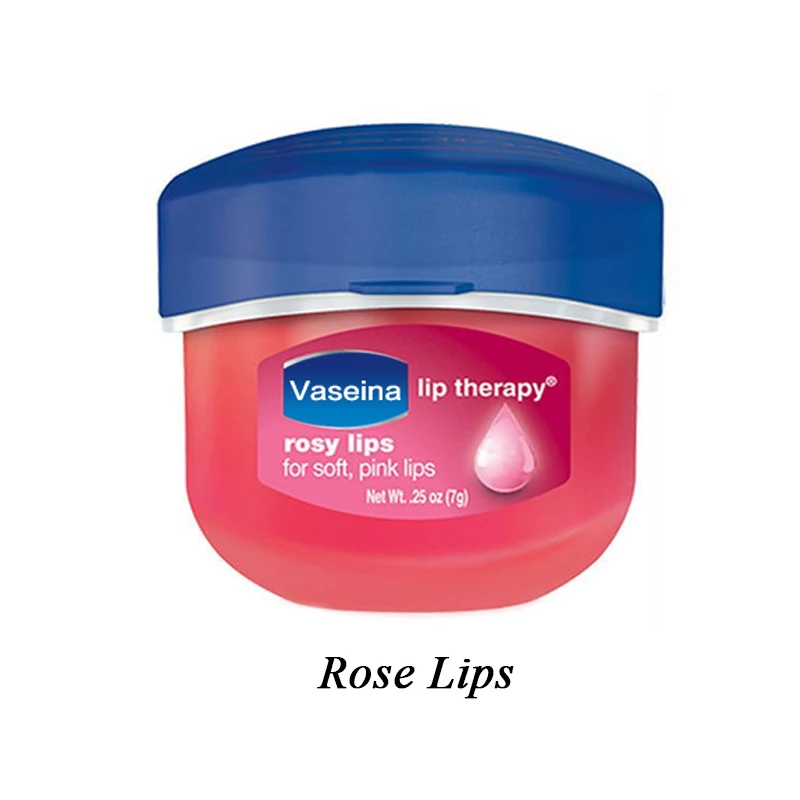 Брендовый макияж, Уход за губами, вазелиновая терапия губ, вазелиновая желе, бальзам для губ,, какао-брюле, увлажняющая, восстанавливающая Помада для губ, морщин - Цвет: rosy lips