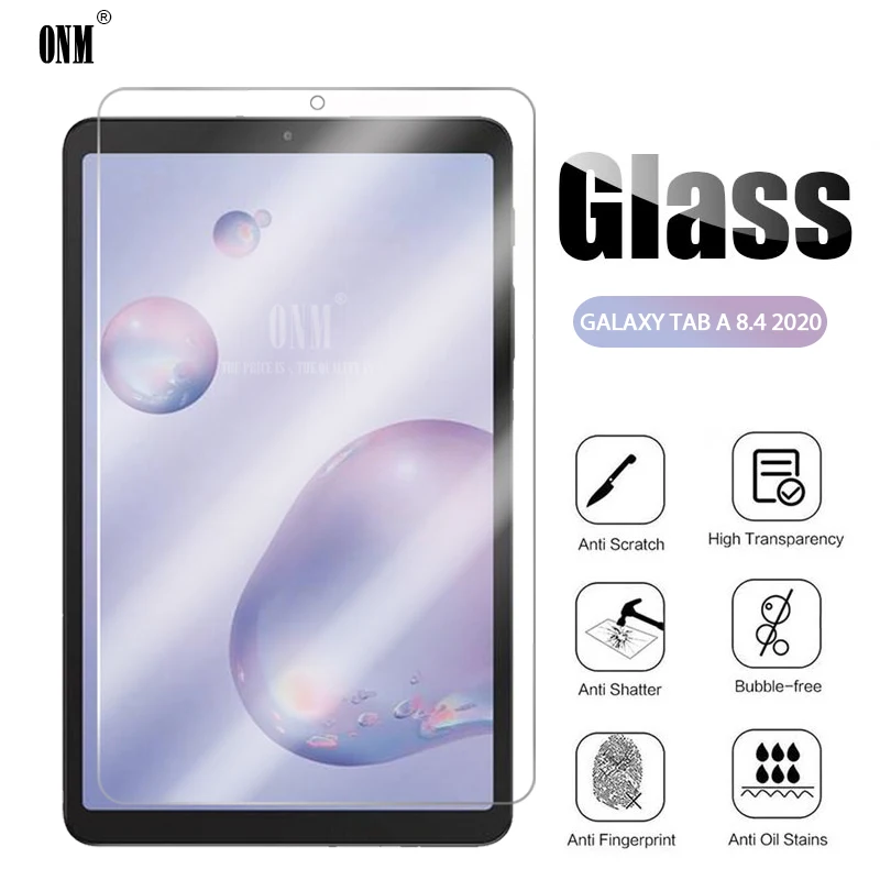 Стекло для Samsung Galaxy Tab A 8 4 2020 защита экрана 9H закаленное стекло Аксессуары