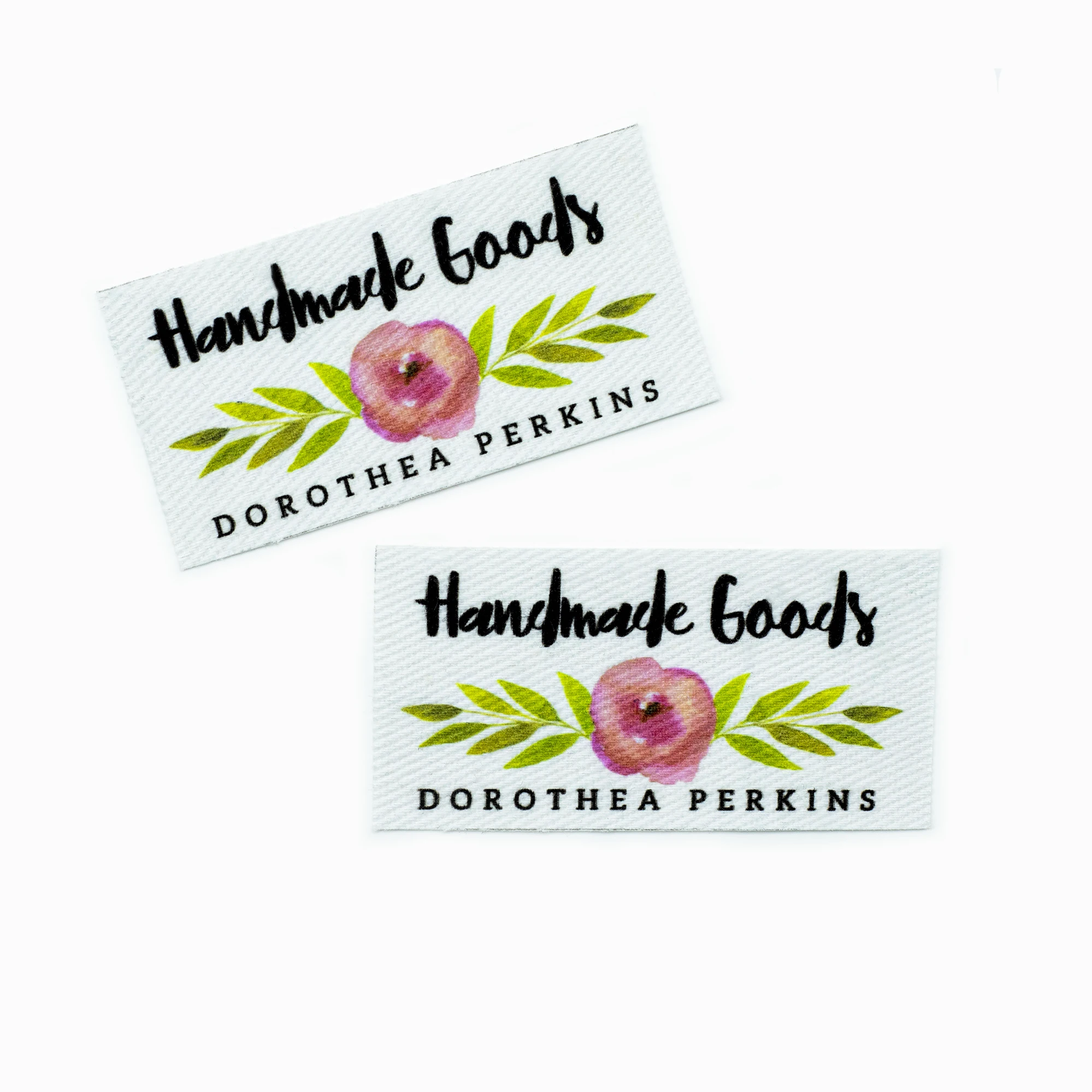 

80 piece Custom Ironing Labels, Logo or Text, Personalized Brand , Clothing Labels, handmade, Iron on label(YTa55)