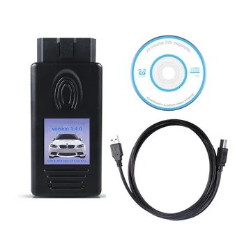 

OBD2 OBDII Diagnostic Interface for BMW Code Reader Scanner V1.4.0 with USB Cable Car Diagnostic Tool