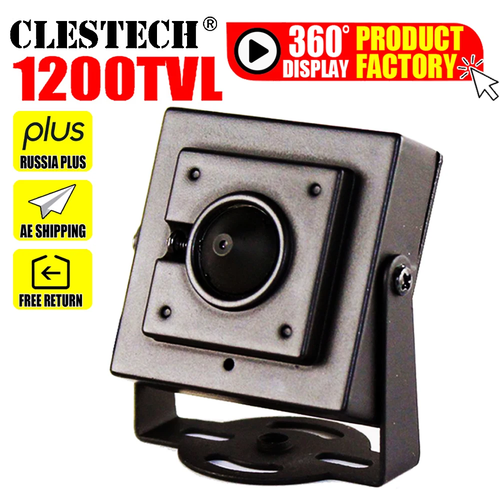 Супер Мини 1/3 &quotCmos 1200TVL HD камера металлическая 3 7 мм конусная линза