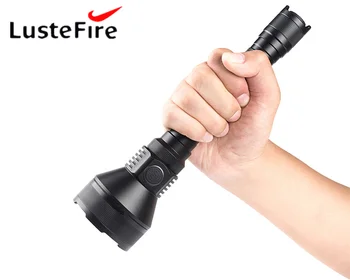 

Lustefire F700 Flashlight 2300lm LED 18650 Flashlight Powerful Light Tactical Flashlight Hunting Camping Electric PK M3X Torch