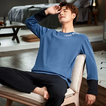 

Summer Men Pyjamas Short Sleeve 100% Cotton Casual Couple Print Pajama Set Sleepwear Suit Plus Size 3XL Homewear Lingerie Pyjama