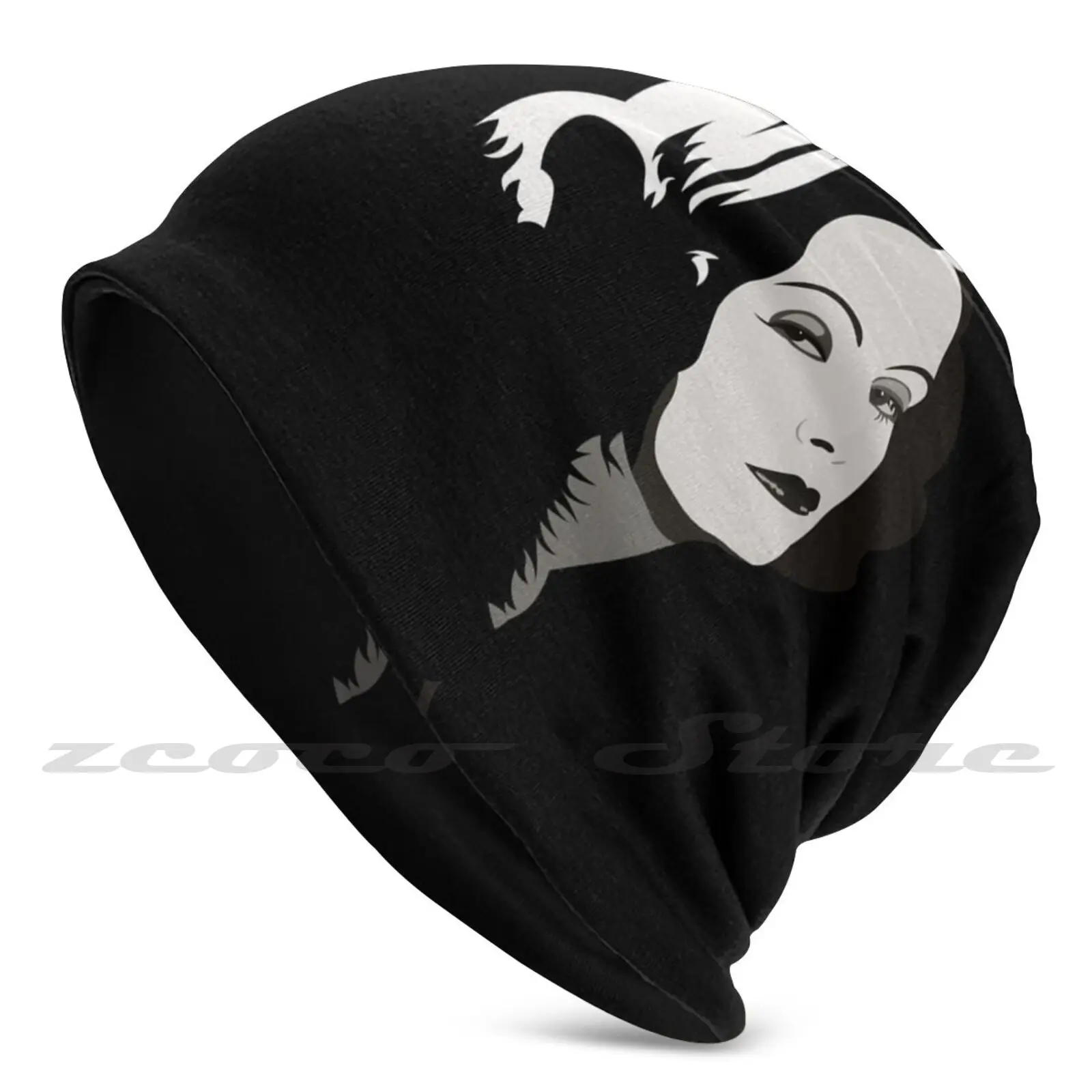 Greta Garbo Knit Hat Hedging Cap Soft Elasticity Outdoor Sports Leisure Greta Garbo Actor 1930