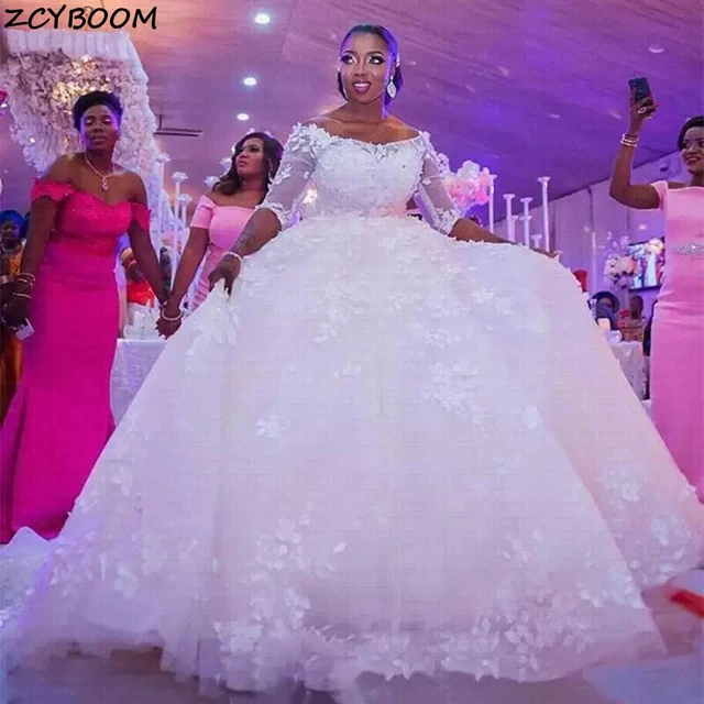 See Through Lace Top Beach Wedding Dresses Half Sleeve Simple Wedding Dress  – SheerGirl
