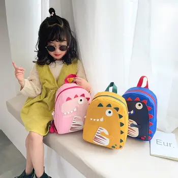 

2020 Newest Hot Toddler Kids Cartoon Dinosaur Backpack Children Boys Girl Kindergarten Small School Bag Nursery Rucksack