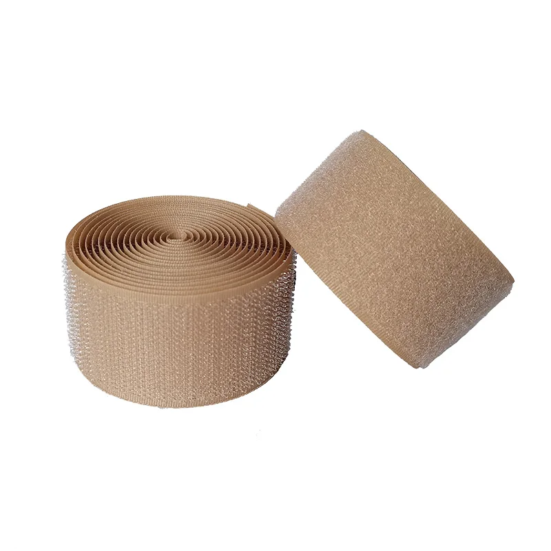 Khaki kein klebstoff haken schleife verschluss band nähen Zubehör band aufkleber straps couture kleidung 20/25/40/50/100mm DIY – Detail 12