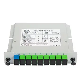 

PLC Splitter Cassette-Box Apc-Adapter FTTH Fiber-Optic SC/APC 1x8 LGX with 1:8