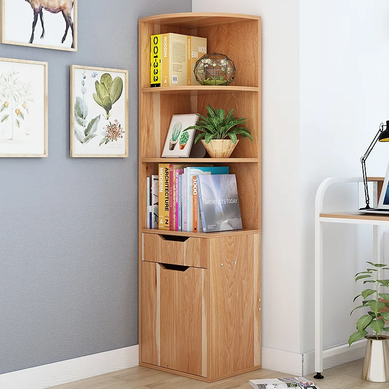 Simple Bookcase Creative Landing Storage Shelf Multi-functional Bookcase Bookshelf Combination Living Room Article Storage Shelf