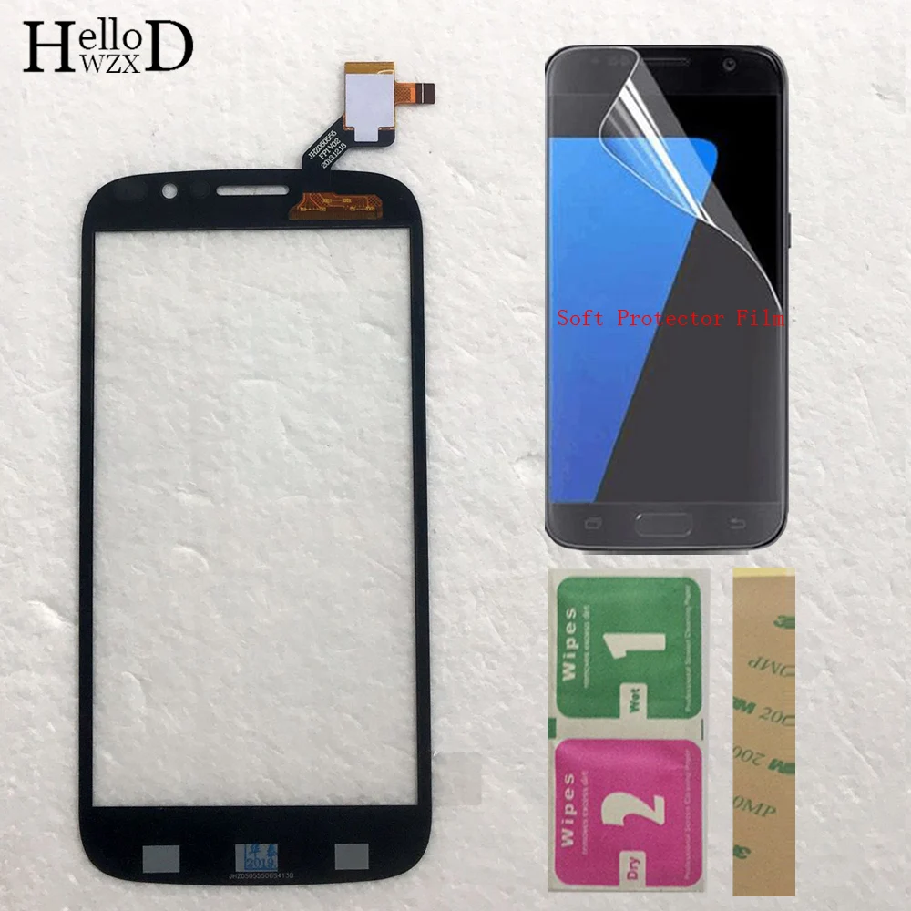 Сенсорный экран для DEXP Xion X5 Digitizter Панель спереди Стекло на Клее 3M из закаленного стекла