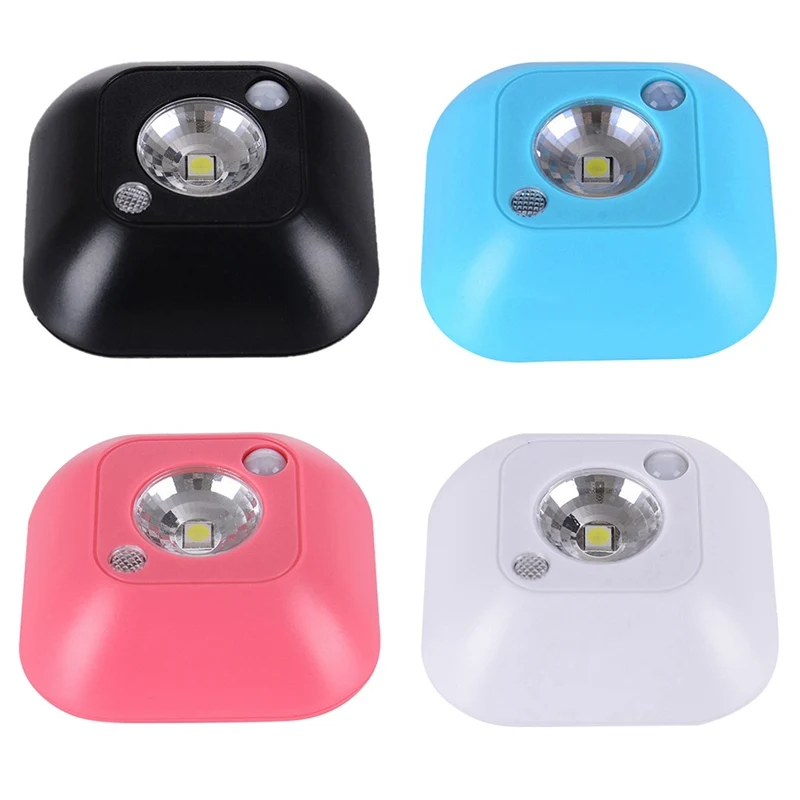 LED Small Night Light Household Human Body Induction Double Induction Light Control Night Light For Stairs And Door
