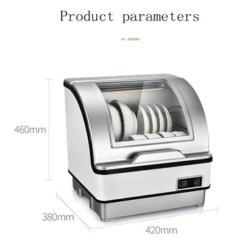 

Kitchen Small Portable Dishwashers Mini Tabletop Automatic Dishwasher