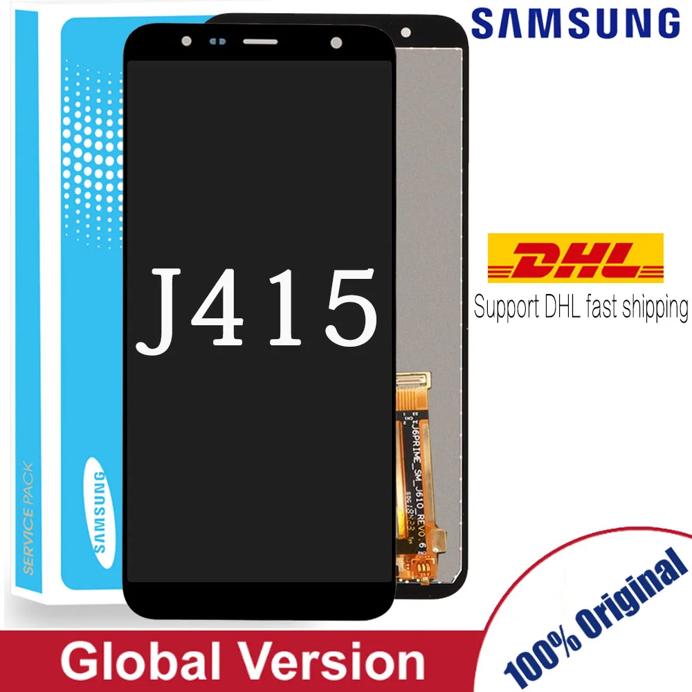 

100% Original 6.0'' LCD For Samsung Galaxy J4+ 2018 J4 Plus J415 J415F J410 LCD Display Touch Screen Digitizer Assembly