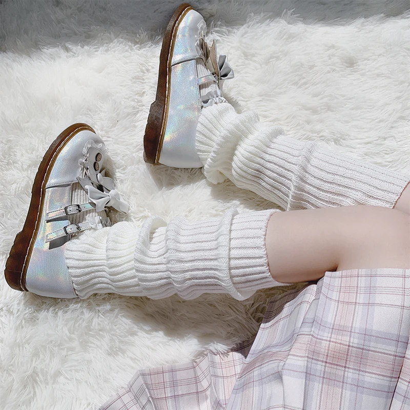 Японские милые туфли в стиле «Лолита» в винтажном стиле; круглый носок; удобная женская обувь; милые кружевные рюшами бантом обувь Kawaii лоли cos