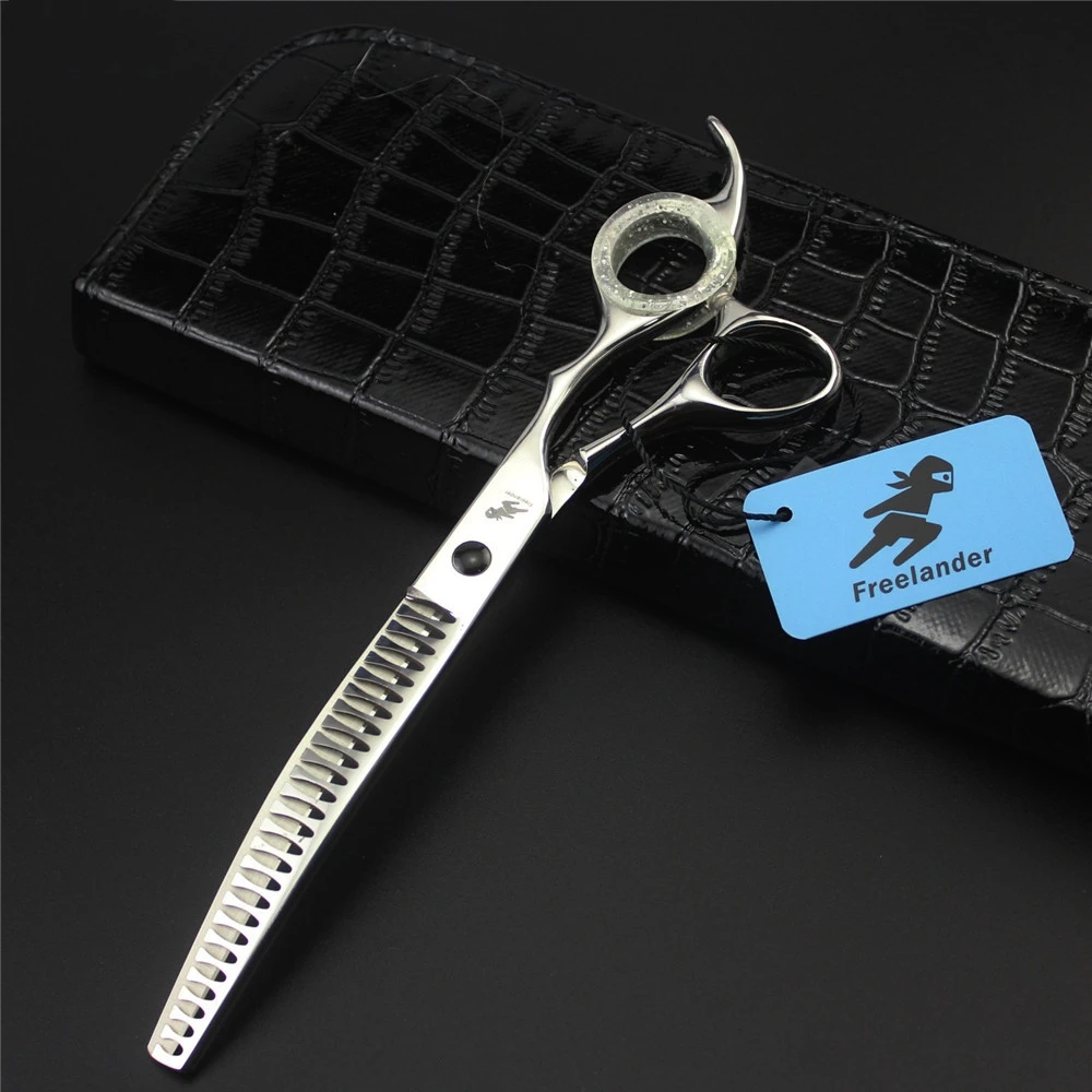 Shark Teeth Scissors Pet Grooming Shears Hairdressing Tools